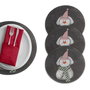 Hermia Set de 4 Salvamanteles Multicolor de 37 cm